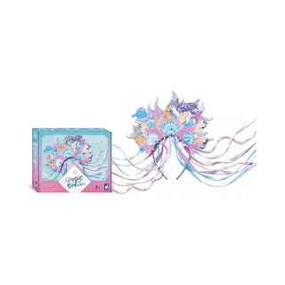 Janod - Magic Ocean - Diadem Zum Basteln - Basteln Für Kinder - Kreativset - Schmuckherstellung - Kostümzubehör Für Kinder - Kinderspiel Ab 7
