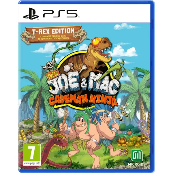 Microids New Joe & Mac: Caveman Ninja - T-Rex Edition Premium PlayStation 5 thumbnail