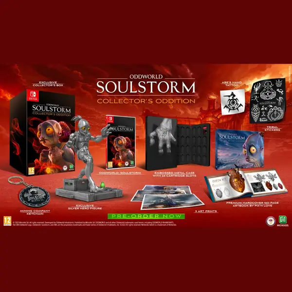 Microids Oddworld: Soulstorm - Enhanced Edition - Collector's Edition Verzamel Nintendo Switch thumbnail