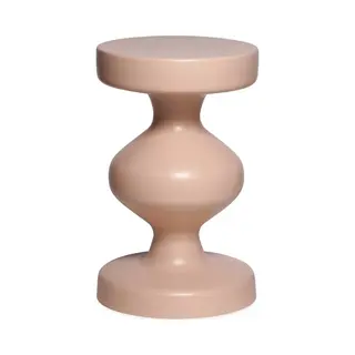 Sweeek - Beistelltisch, Sofaende, Nachttisch Aus Metall, Ø29, 5 X H 47cm