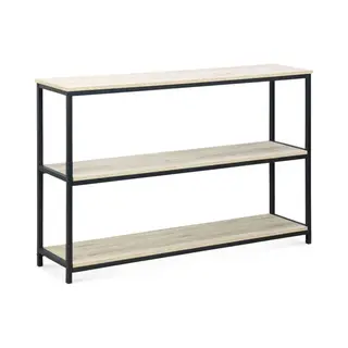 Metallregal Mit Ablagen In Holzdesign - Sweeek