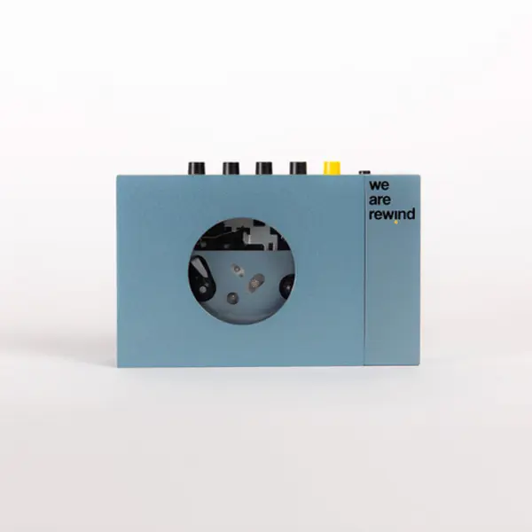 We Are Rewind 252427 Kassettenspieler Tragbarer Kassettenspieler 1 Deck(s) Blau thumbnail