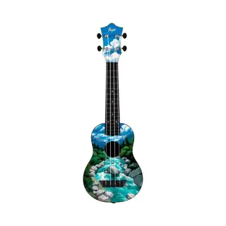 Flight Sopraan Ukulele - Travel Series - Nature