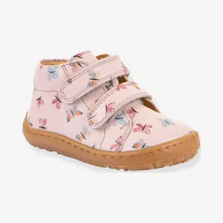 Froddo Baby Barefoot Schoenen Met Print Voor De Eerste Stapjes Lichtroze.
