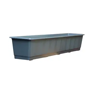 Geli Blumenkasten, Standart 80 Cm, Anthrazit, 80 X 17.5 X 14.5 Cm (1 St)
