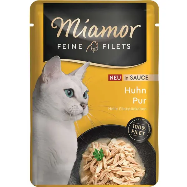 Miamor - Fijne Filets 100g - Kip In Saus thumbnail