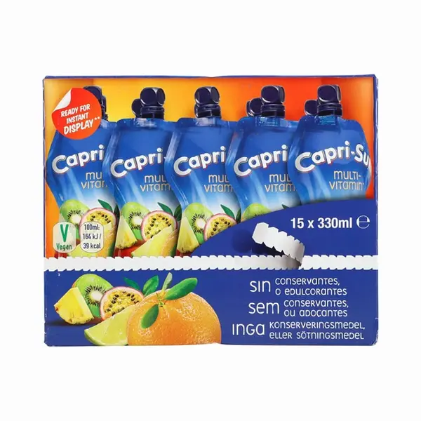 Capri-Sun Multivitamine - Multi Fruitdrank Per Zakje - 15 Zakjes thumbnail