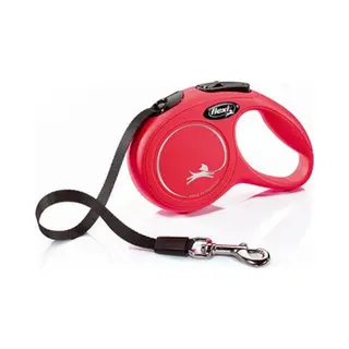 Flexi New Classic Xs 3 m Rot Universal Rückziehbare Leine