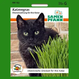 Samen Pfann Kräutersamen Katzengras Vitaminreich, Futtergras Futterhafer Tiergras Futterpflanze