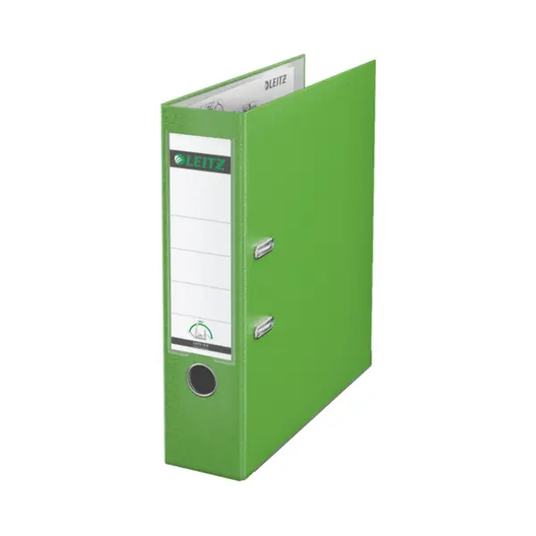 Leitz 180° Lever Arch File Plastic ring binder A4 Green thumbnail