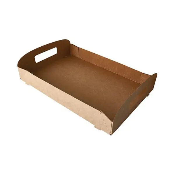 Papstar 87956 wegwerpdienblad Bruin Doos thumbnail