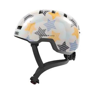 Abus Kinderhelm Skurb Kid - Robuster Fahrradhelm Im Skater-Look Mit Platz Für Einen Zopf Und Vielfältigen Designs - Für Mädchen Und Jungen - Grau