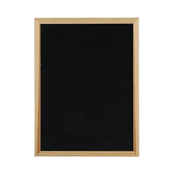 Zeller Present Schöner Leben. Praktisch Wohnen. Zeller 11273 Kreide-/Magnettafel, Metall/Kiefer, Schwarz (ca. 30 X 40 Cm) thumbnail