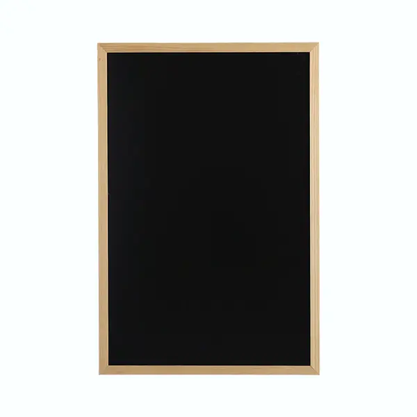 Zeller Present Schöner Leben. Praktisch Wohnen. Zeller 11274 Kreide-/Magnettafel, Metall/Kiefer, Schwarz (ca. 40 X 60 Cm) thumbnail