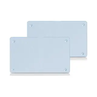 Zeller Present 26204 keukensnijplank Rechthoekig Gehard glas, Silicone Doorschijnend