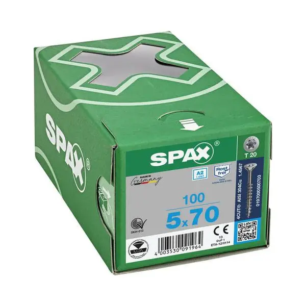 Doos Universele Schroeven Met Verzonken Kop Voor Buitengebruik TxØ - Spax thumbnail