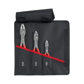 Knipex 00 19 61 V01 TwinGrip® Slip Joint Pliers Set, 3 Piece