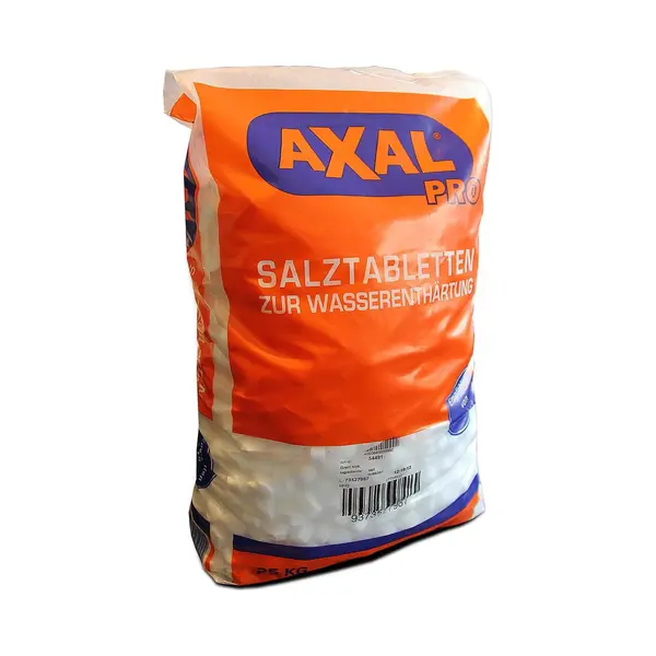 K+S Axal Pro 25kg Salztabletten Regeneriersalz Wasserenthärter Regeneriersalz thumbnail