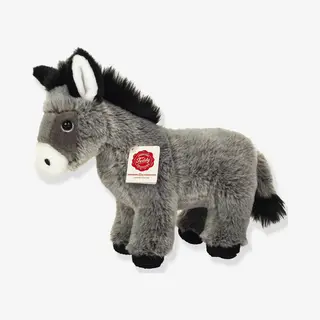 Staande Ezel Knuffel 27 Cm Teddy Hermann Grijs