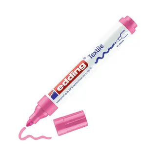 Edding Textielmarker e-4500 permanente marker Roze