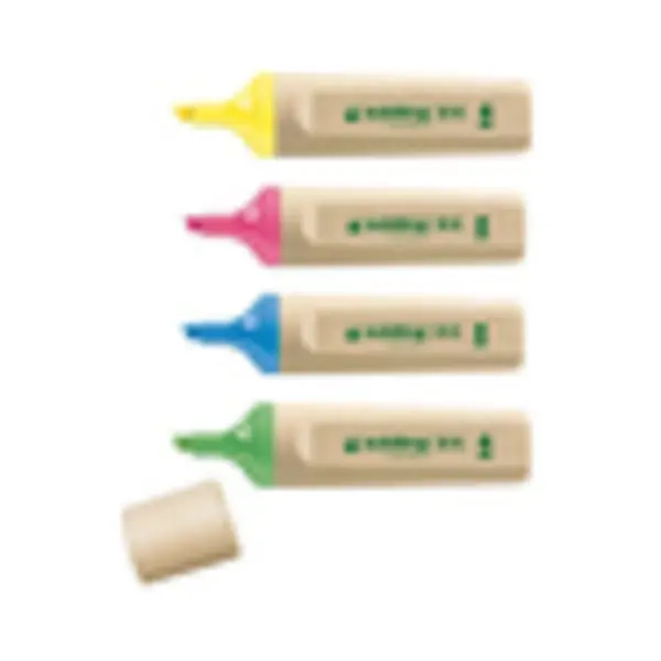 Edding 24 Highlighter Marker 1 Stück(e) Meißel Gelb thumbnail