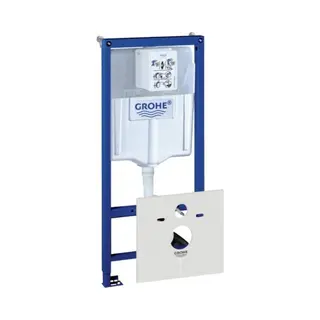 Grohe Rapid Sl Inbouwreservoir - Voor Wandcloset - Met Wandbevestiging En Geluiddempingset