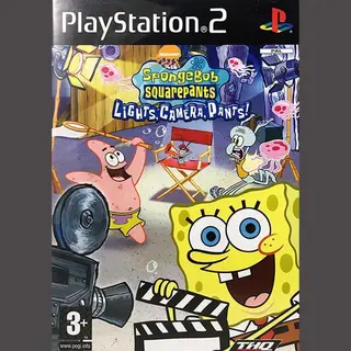 Thq SpongeBob SquarePants Lights Camera /PS2