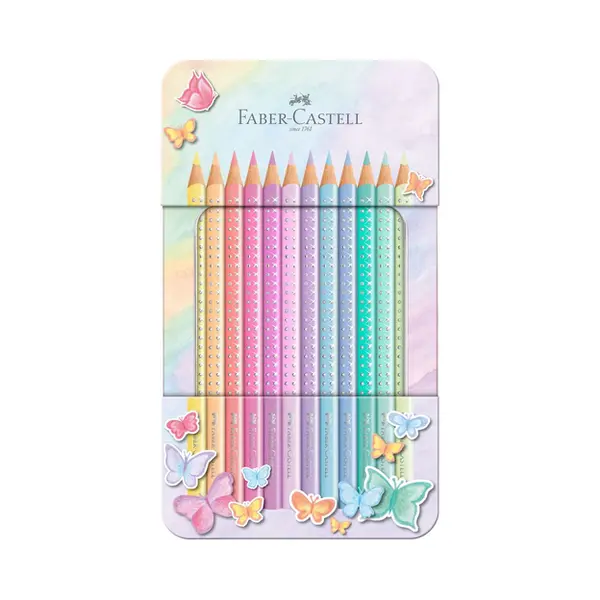 Faber-Castell 201910 colour pencil Multicolour 12 pc(s) thumbnail