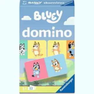 Ravensburger 24902 Brettspiel Bluey Domino 15 min Kartenspiel Reisen/Abenteuer