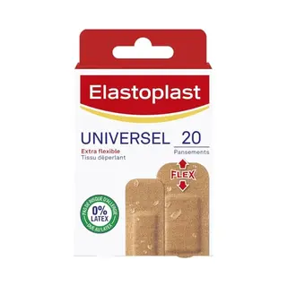 Elastoplast Universal Plaster Flex 20 Plasters 2 Sizes