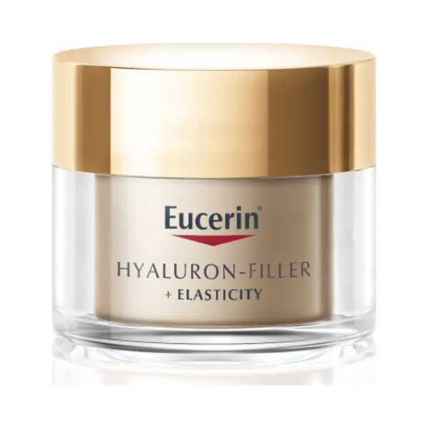 Eucerin Hyaluron-Filler + Elasticity Anti-Rimpel Nachtcrème Voor Vrouwen - Vermindert Donkere Vlekken En Rimpels - Hyaluronzuur En Thiamidol - 50 Ml thumbnail