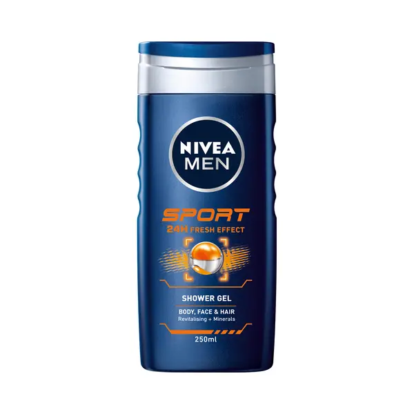 Nivea Bathcare – Sport For Men Shampoo Shower Gel – 250 Ml – Pack Of 2 thumbnail