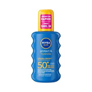 Nivea Sun Protect&Hydrate Zonnespray Spf 50+ 200 Ml