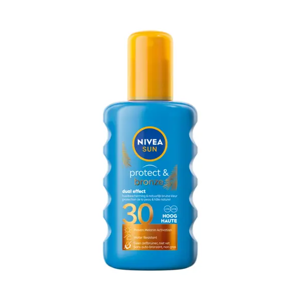 Nivea Sun Protect&Bronze Zonnespray Spf 30 200 Ml thumbnail