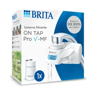 Brita 1052073 Wasserfilter Wasserhahnfilter Weiß