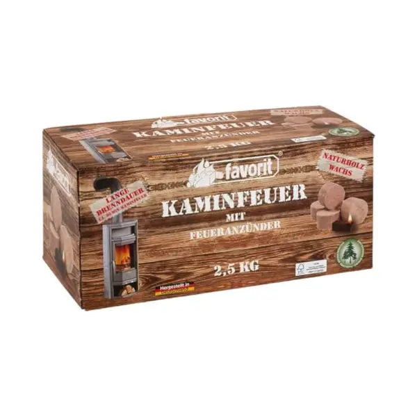 Favorit Grillanzünder Favorit Kaminfeuer Xxl-Feueranzünder 2, 5 Kg, 2.5 L thumbnail
