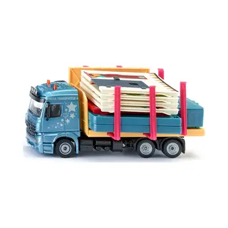Siku Prefab house transporter Heavy haulage transporter model Preassembled 1:50