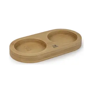 Peugeot Linea Houder Peper- En Zoutmolen 17 Cm - Naturel - Bamboe
