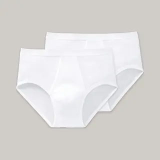 Schiesser 005052-100-007 onderbroek Slip Wit