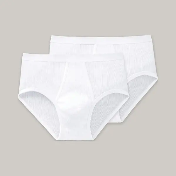 Schiesser 005052-100-007 Unterhose Brief Weiß thumbnail