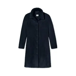 Schiesser Badjas Lang Donkerblauw