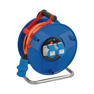 Brennenstuhl 1182760100 power uitbreiding 25 m 2 Ac-uitgang(en) Buiten Blauw, Oranje