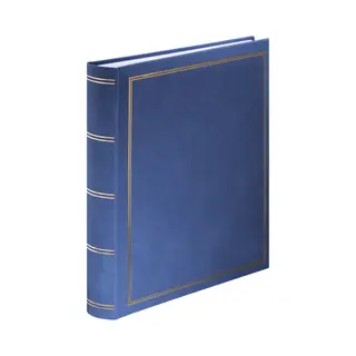 Hama London photo album Blue 80 sheets 10 x 15 Case binding