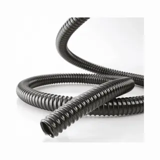Rehau 25m Teichschlauch 1" (25 Mm) Flexibel Schwarz Spiralschlauch