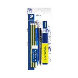 Staedtler 60 Bk-4 pen- & potloodcadeauset Balpen Grafietpotlood Blister