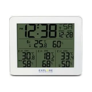 Explore Scientific WSH4003 Wit Lcd Batterij/Accu