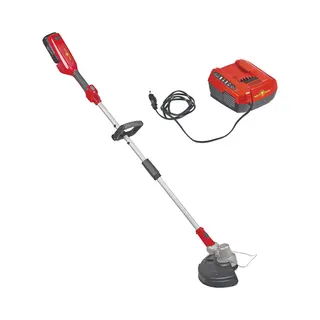 Wolf-Garten 41AS4TES650 borstel- & draadtrimmer 30 cm Batterij/Accu Aluminium, Zwart, Rood