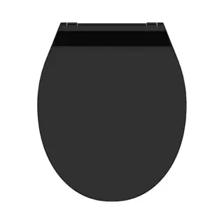 SchÜTte 82710 - Wc-Bril Duroplast - Soft Close - Afklikbaar - Zwart Mat