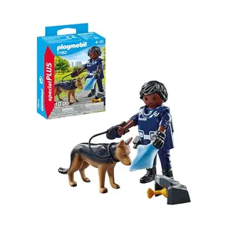 Playmobil SpecialPlus Polizist mit Spürhund