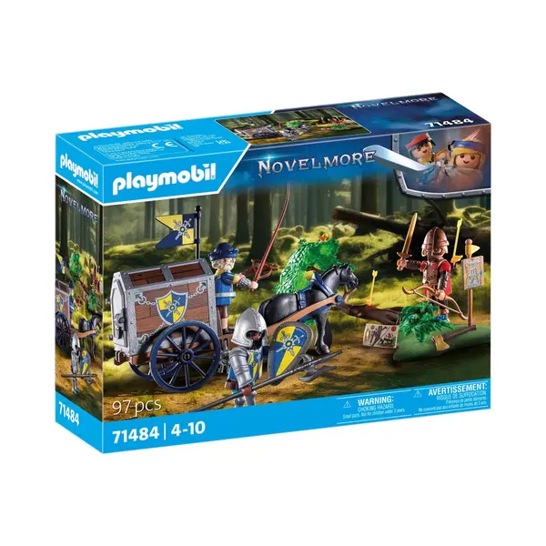 Playmobil Novelmore Überfall auf Transportwagen thumbnail